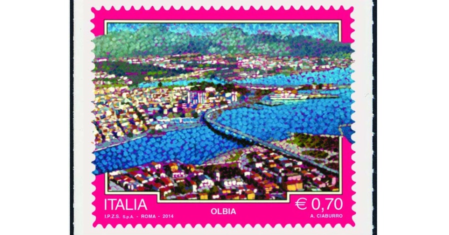 Olbia: ecco il francobollo che celebra l'Isola Bianca