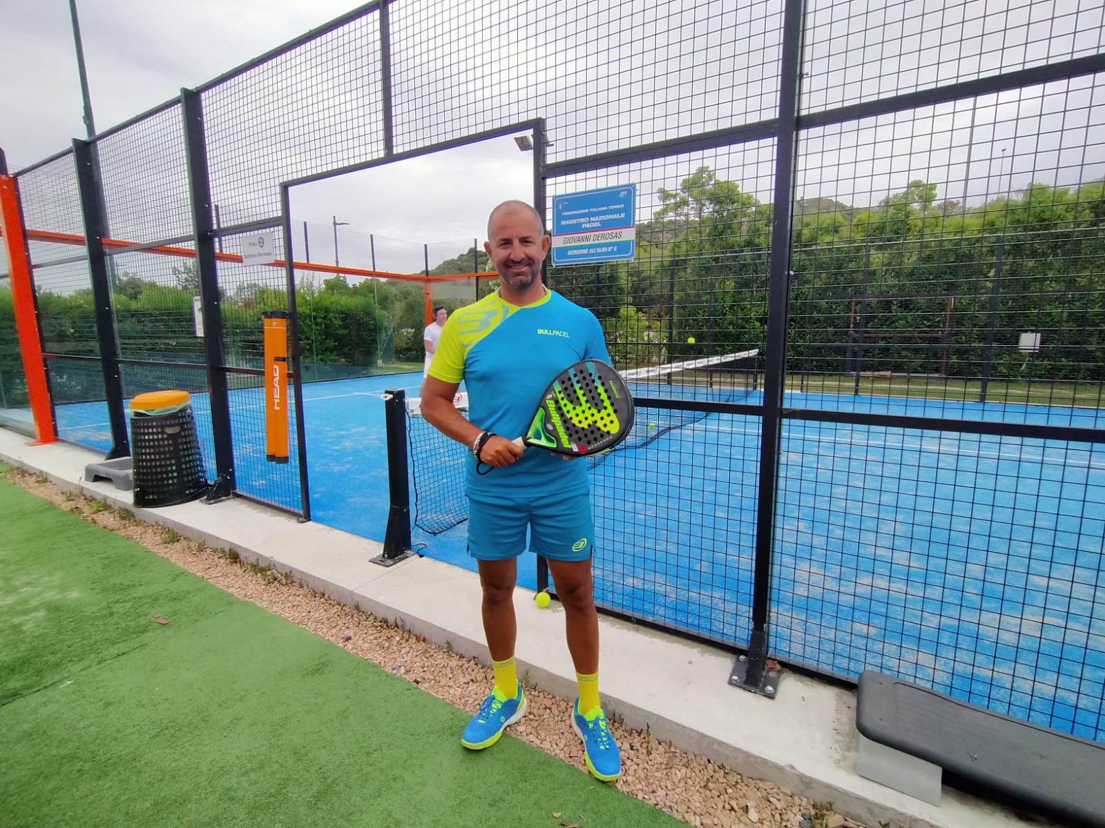 Olbia: esplode la padel mania con  Giovanni Derosas