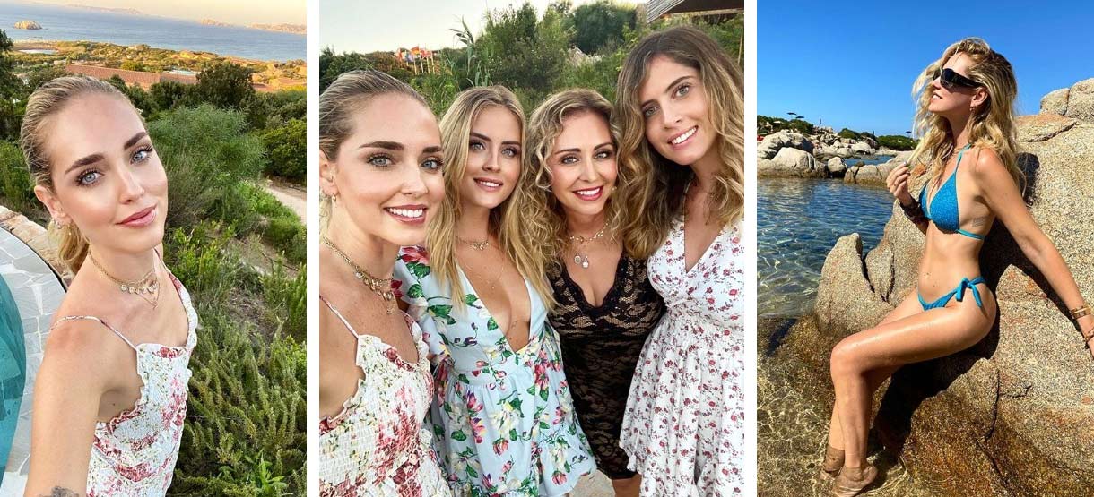 Vacanze galluresi per Chiara Ferragni: relax, mare e famiglia