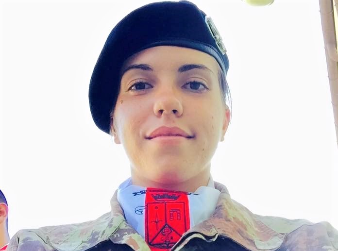 San Teodoro saluta Lucia Marongiu, militare in missione di pace
