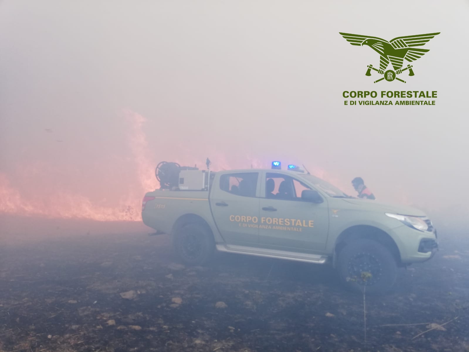 Emergenza incendi, 18 roghi: fiamme anche in Gallura