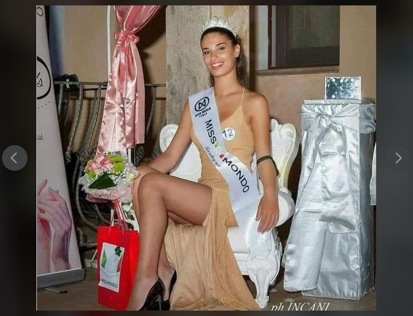 Miss Mondo Sardegna ha il fascino  di Sara Incani