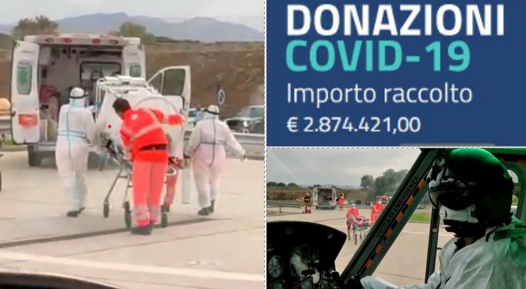 Sardegna: arriva paziente covid, operatori di soccorso senza tute protettive