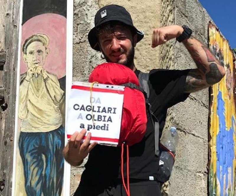 Cagliari-Olbia a piedi: un'avventura durata 8 giorni