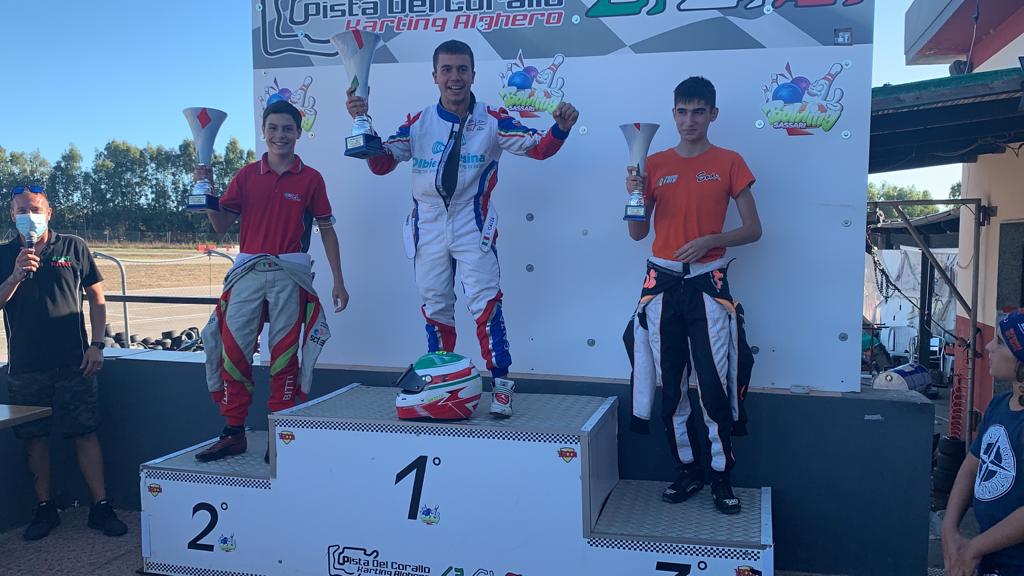 Olbia, Silvio Calza: 3 vittorie consecutive per la promessa del karting