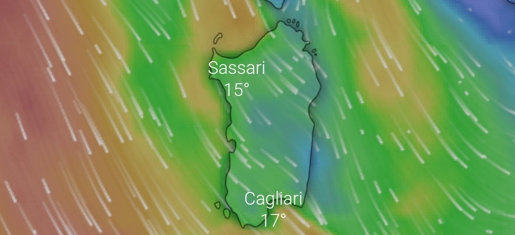Nord Sardegna: ancora allerta vento, pioggia nel Logudoro