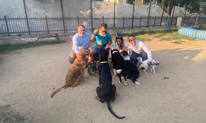 Olbia: il campione Fabrizio Pinna svela il progetto pet therapy