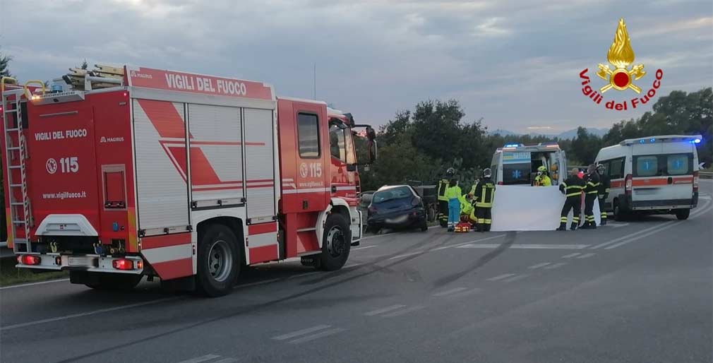 Incidente su SP 466: morta 58enne