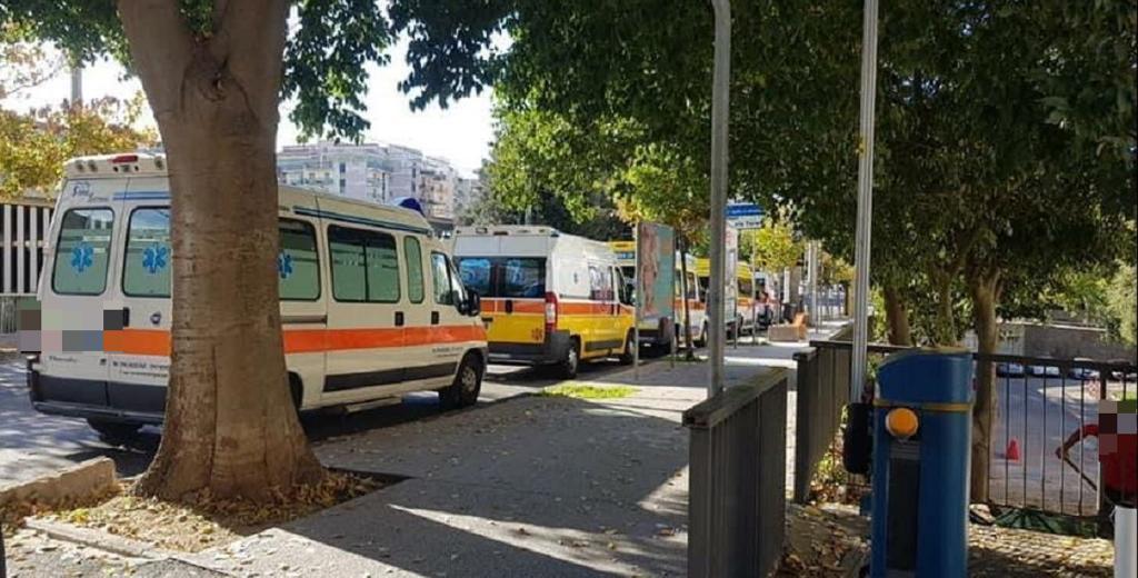 Ambulanze multate: caos al Santissima Annunziata