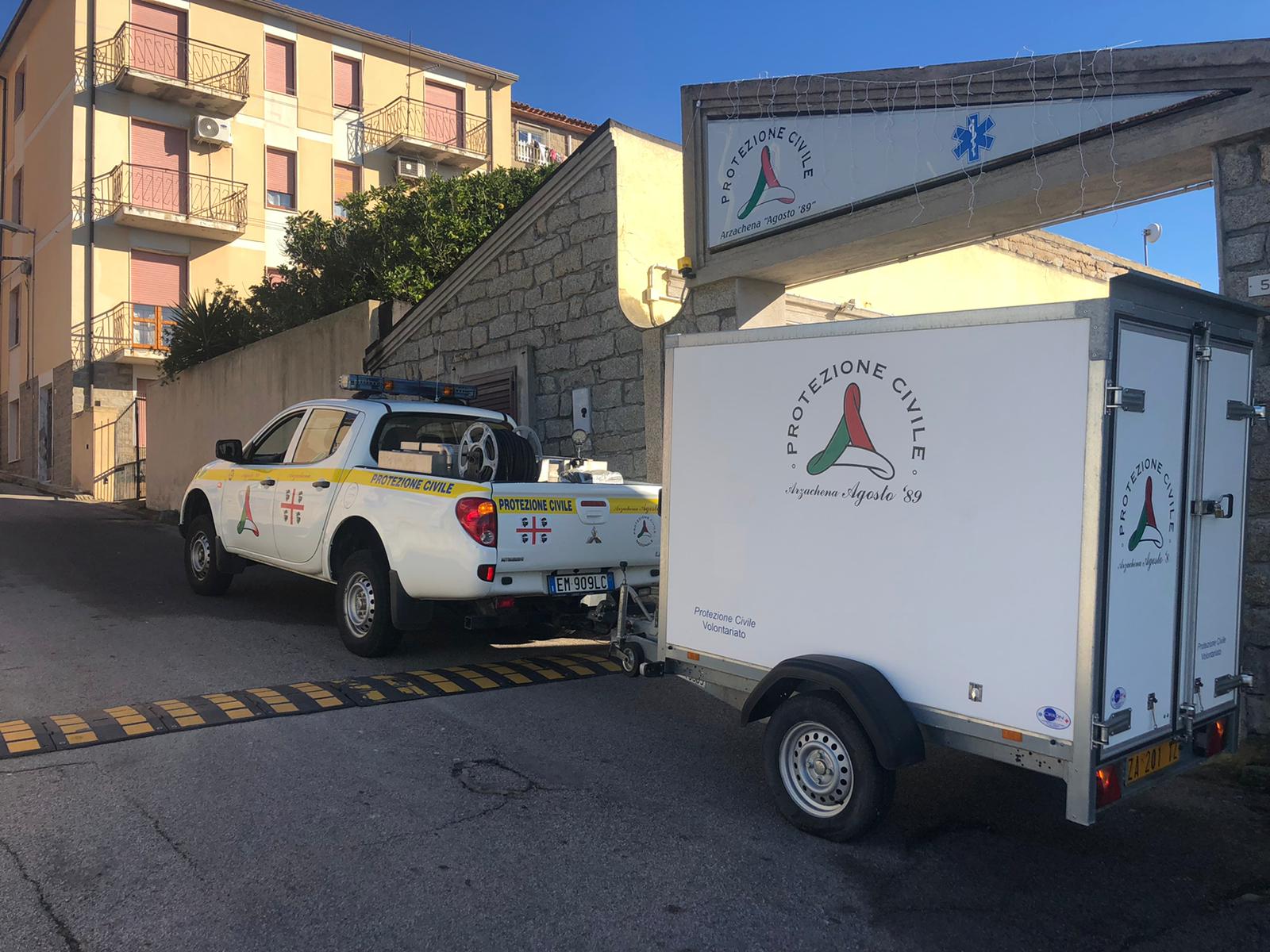 Arzachena: Protezione Civile Agosto Ottantanove  per Bitti