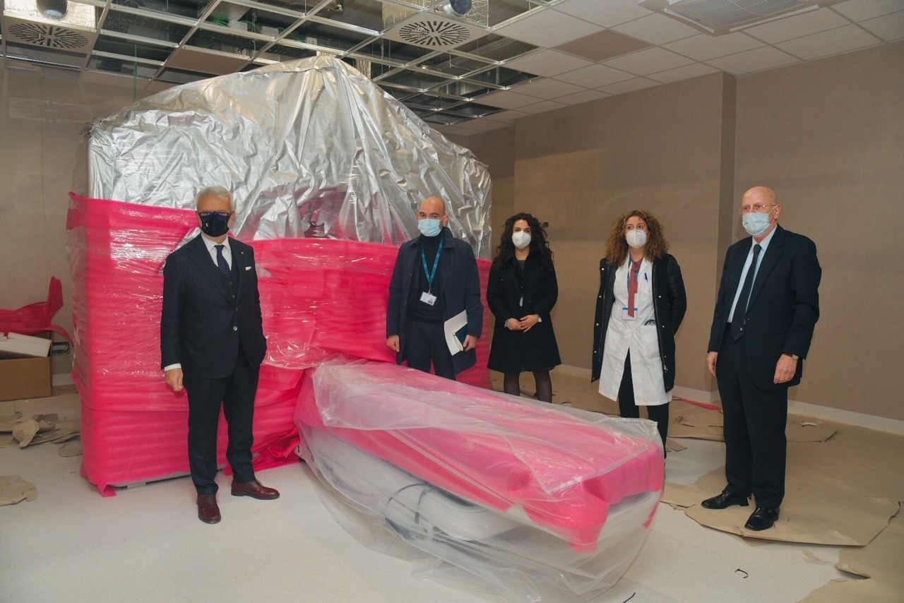 Mater Olbia: ecco l'acceleratore Ethos di Varian per la radioterapia adattiva