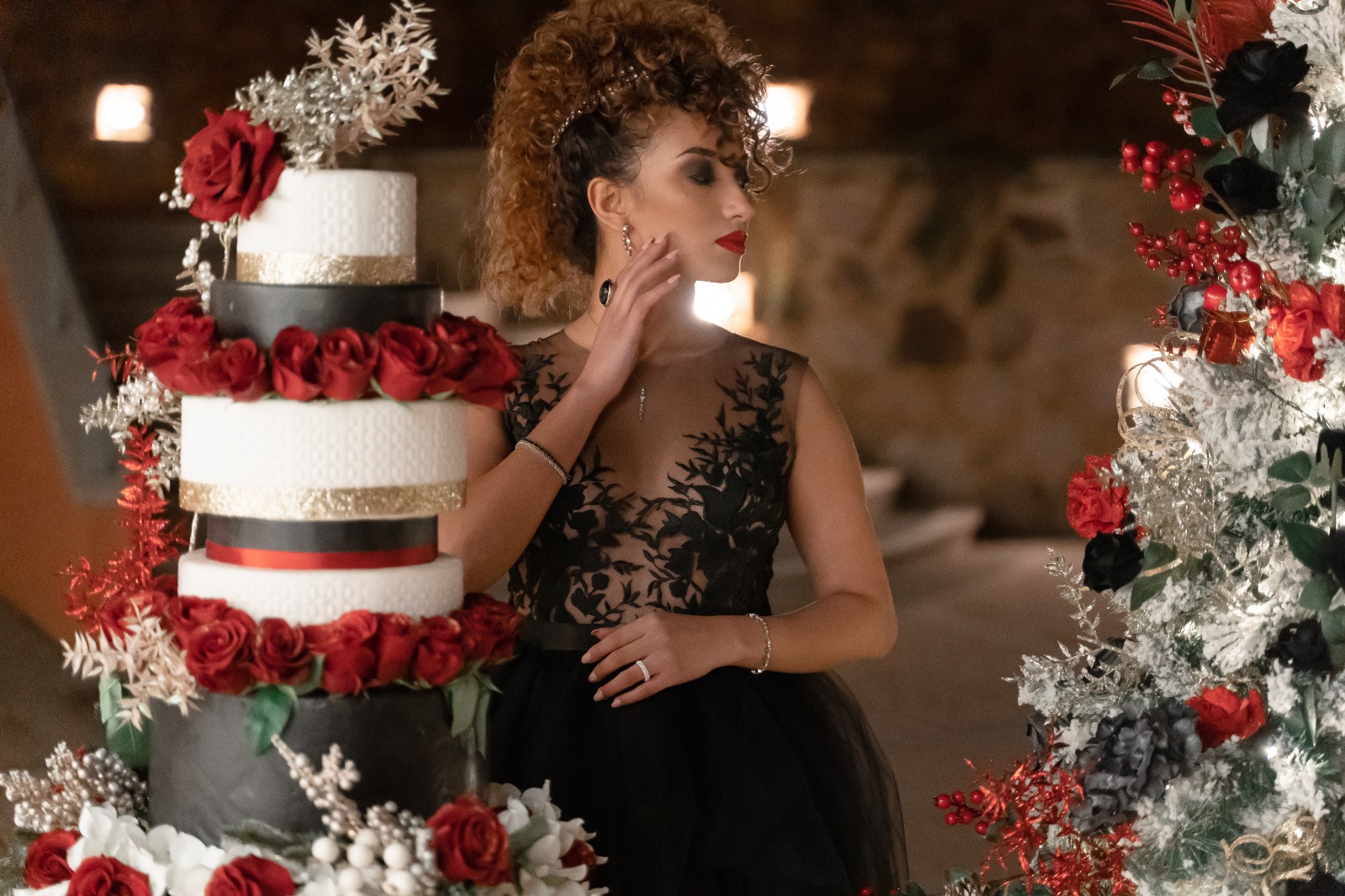 Porto Cervo: Krisztina Tóth crea la magia del wedding a Natale