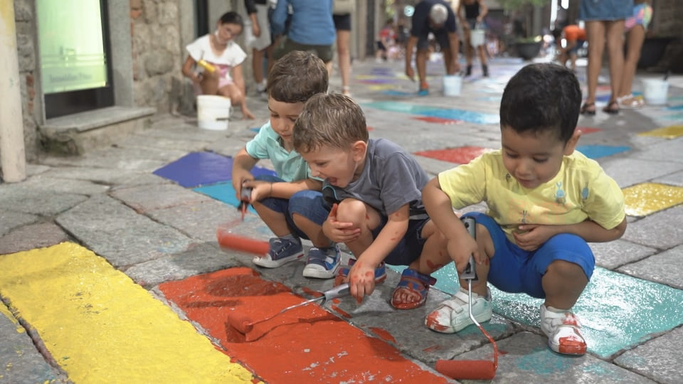 Tempio si tinge d'arcobaleno, arriva Lastricolor: 