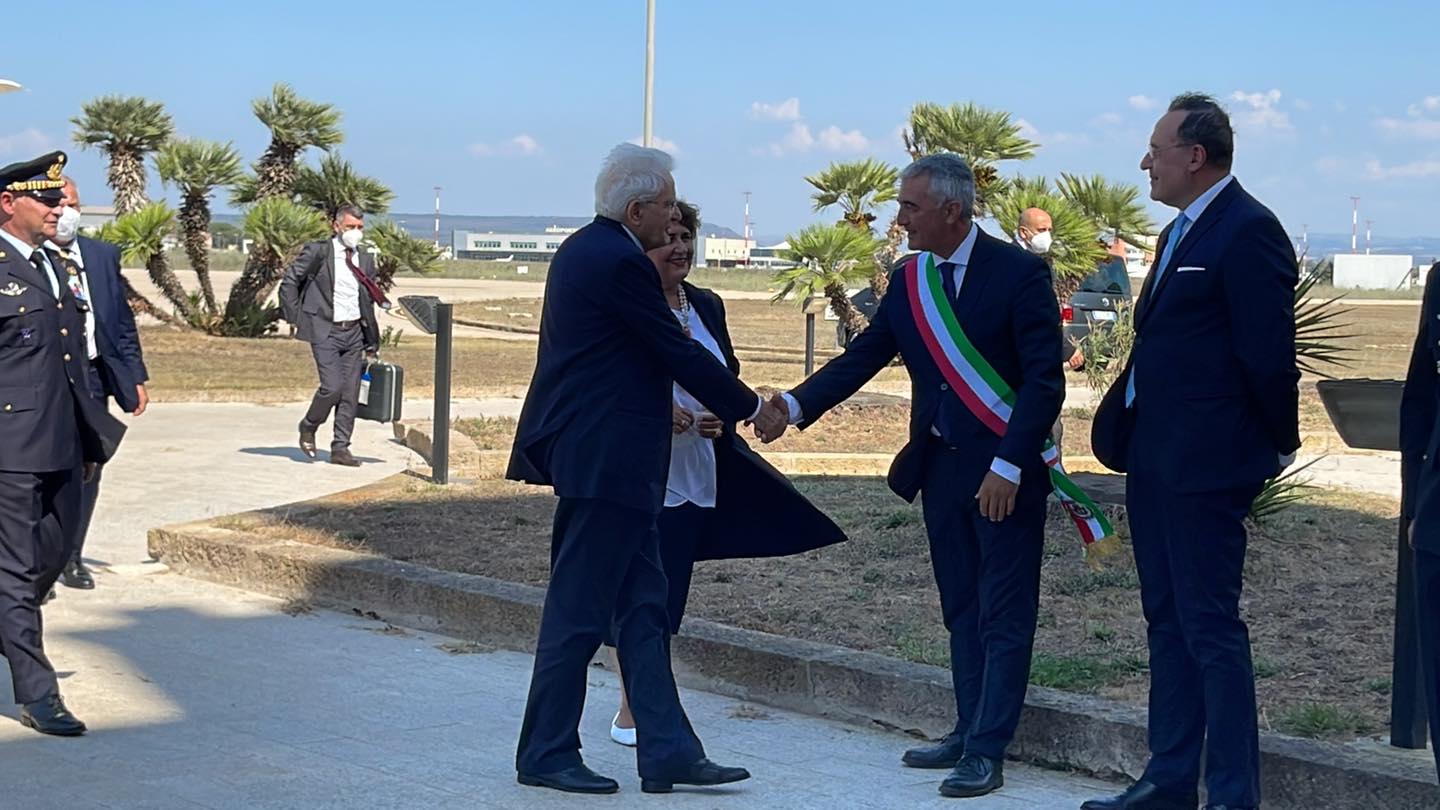 Alghero, Mattarella pronto per le vacanze: 