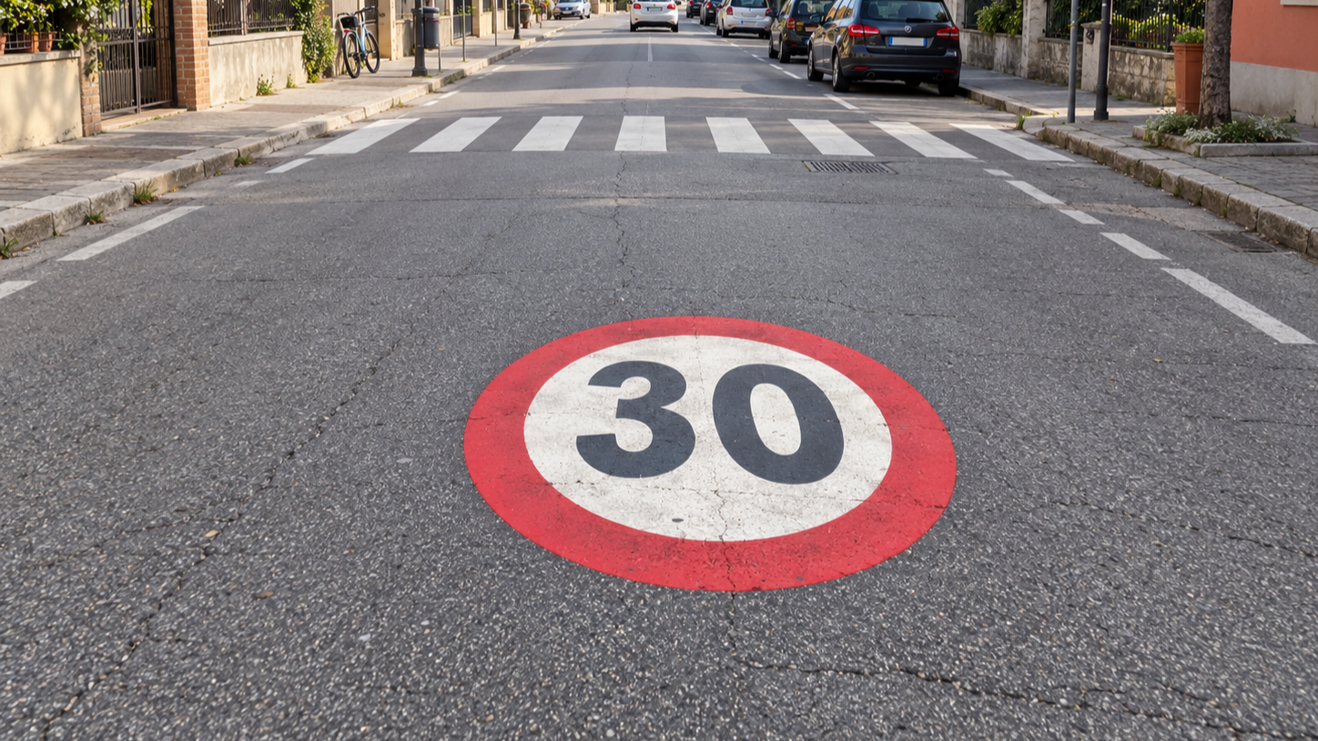Anche il comune di Padru si converte al limite dei 30 km/h nei centri abitati