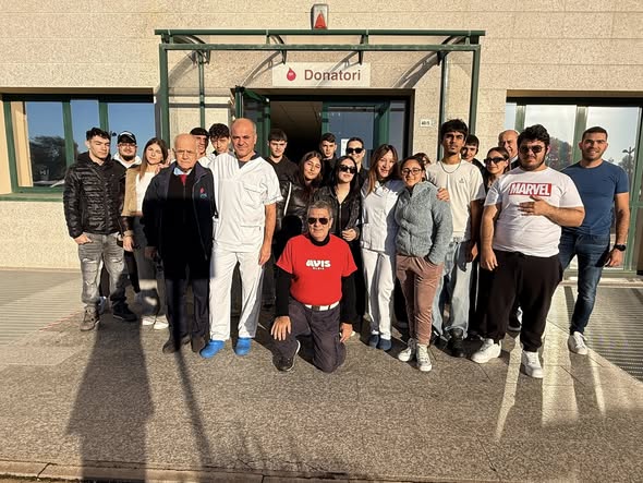 Deffenu e Avis Olbia: i giovani protagonisti di una giornata dedicata alla vita