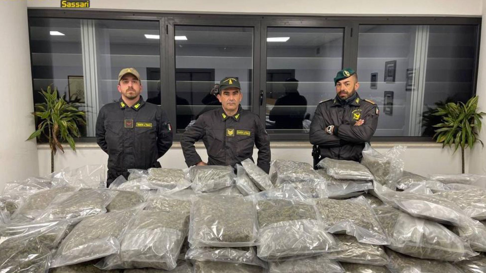 Porto Olbia, trovati quasi 70 chili di marijuana nel camion: un arresto 