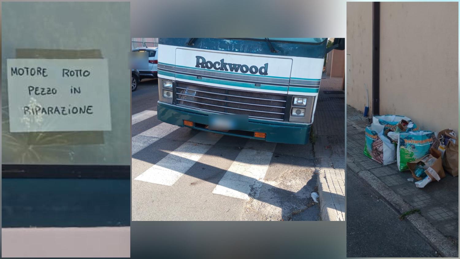 Olbia, degrado in via Barbagia: 