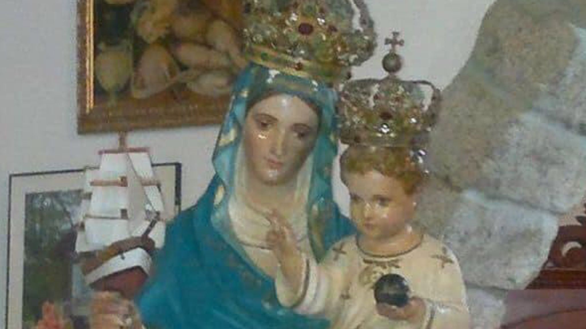 Golfo Aranci: la Madonna del Monte in municipio