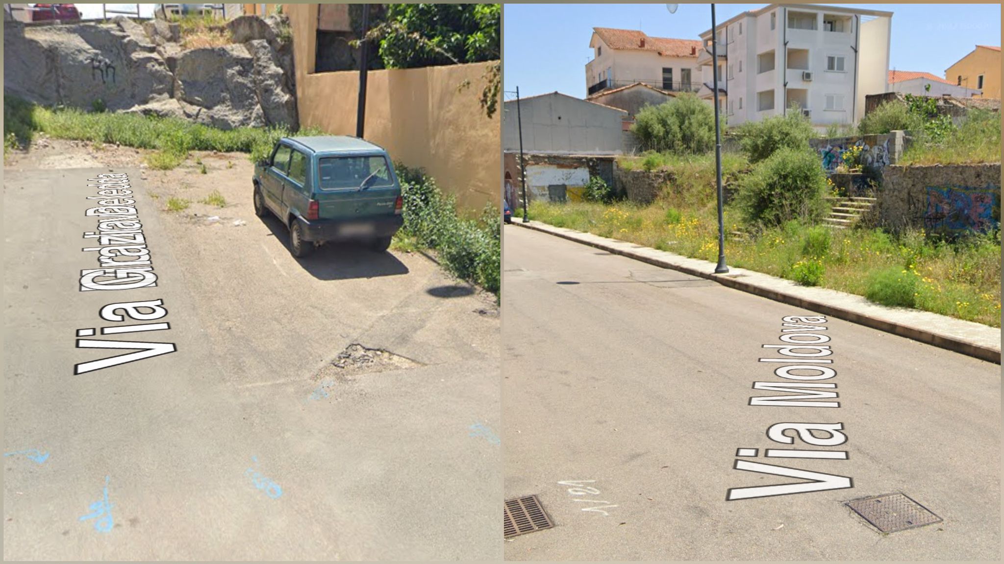 Olbia, abbandono e degrado tra Sacra Famiglia e zona Bandinu