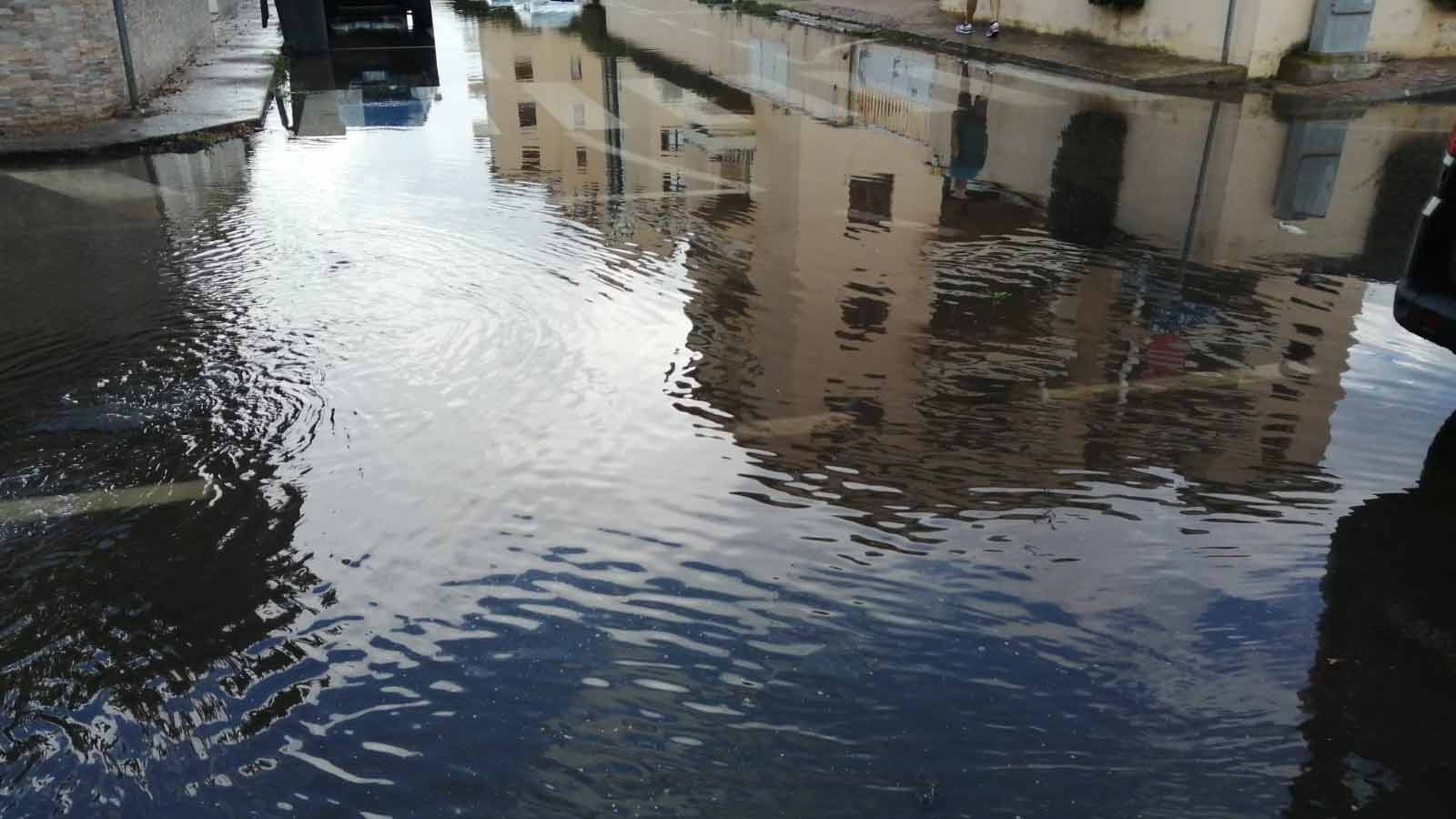 Olbia, con la pioggia ecco gli allagamenti: da via Emilia a via Principe Umberto