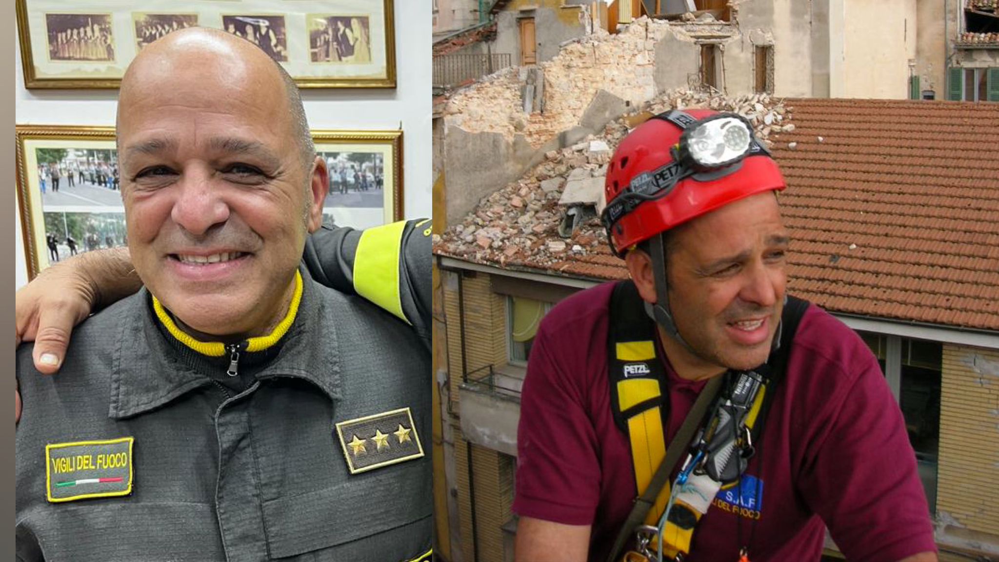 Antonio Angotzi lascia i Vigili del fuoco dopo 40 anni: 