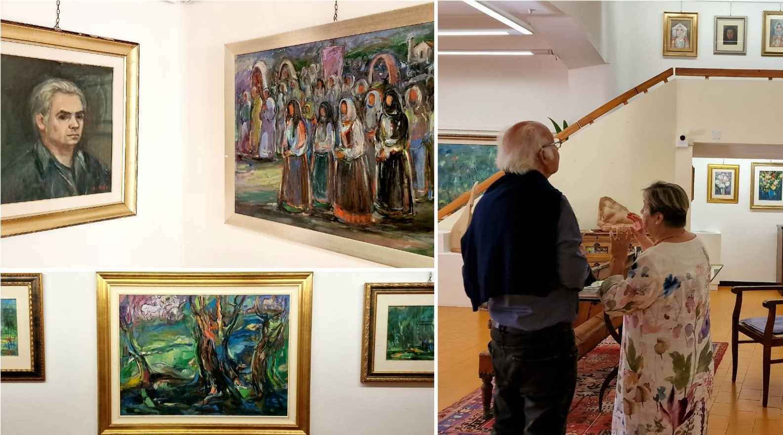 Arte: domani ultimo giorno per visitare l'antologica del pittore nuorese Antonio Ruju