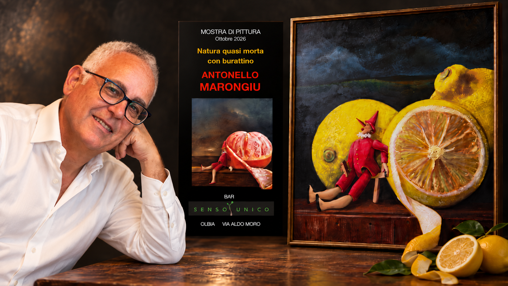 Antonello Marongiu e la sua “Natura quasi morta”: continua il viaggio nell’inquietudine dell’artista olbiese