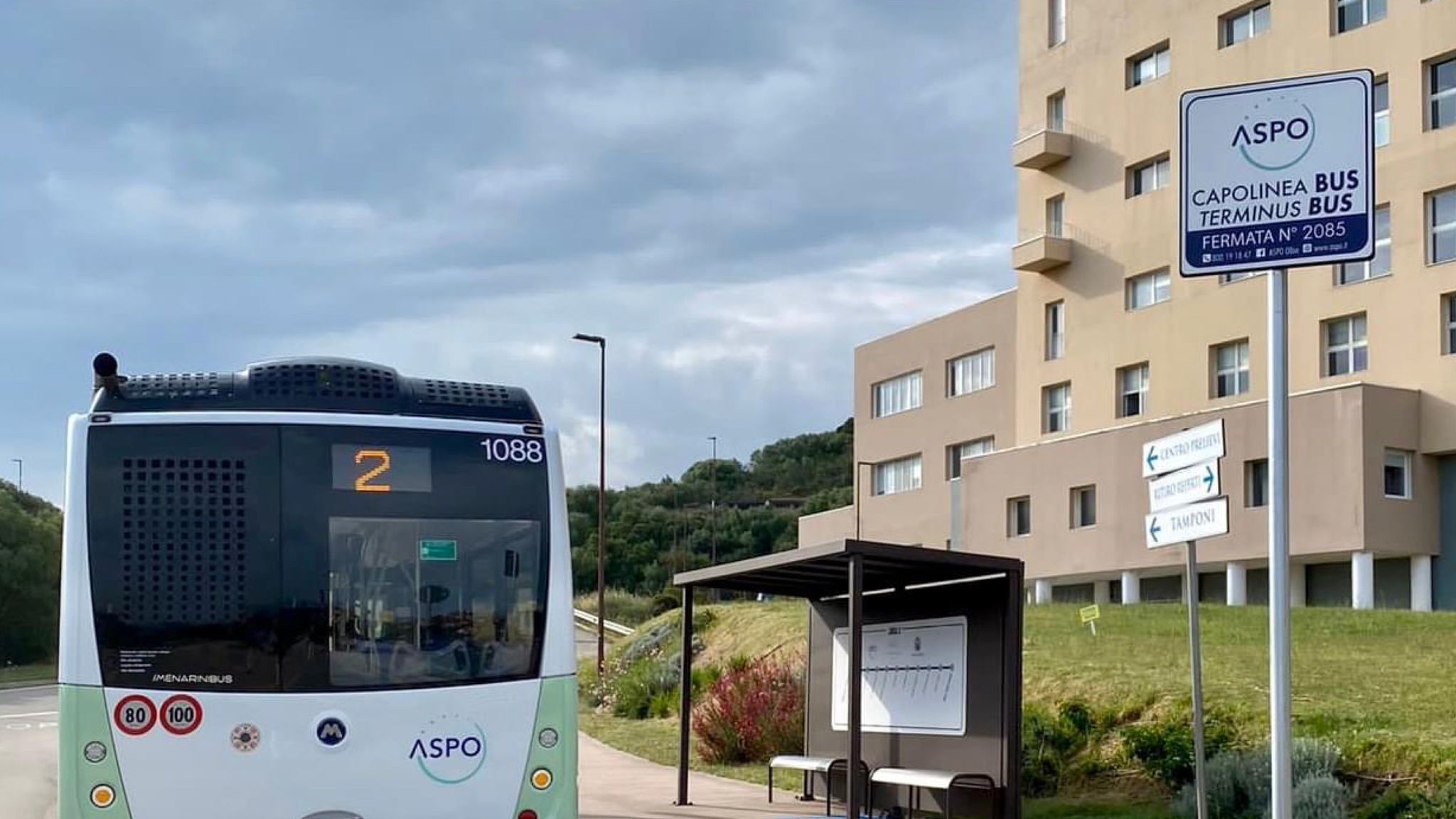Olbia: da oggi è attiva la linea 2 Aspo per il Mater