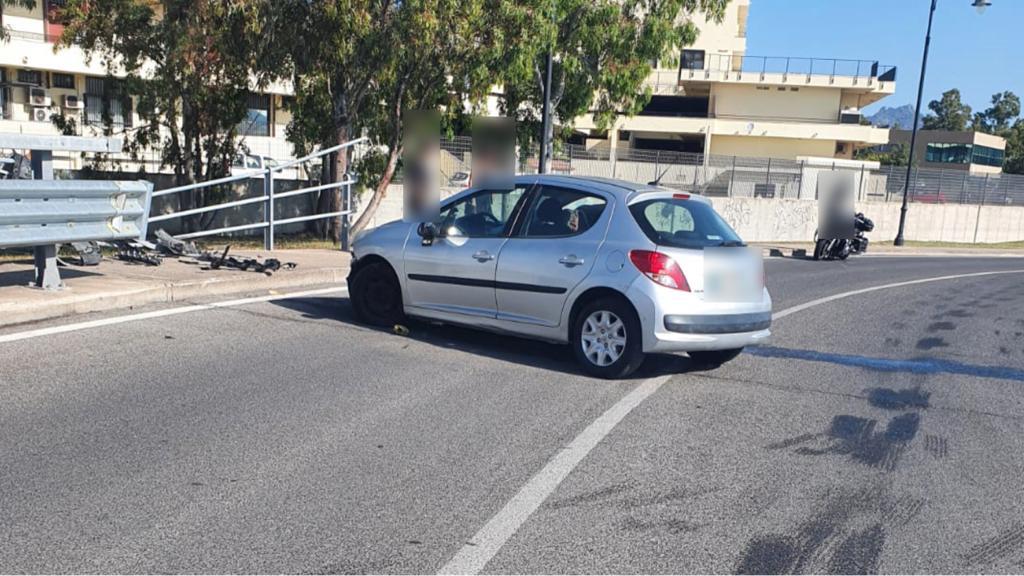 Olbia: incidente in via Escrivà