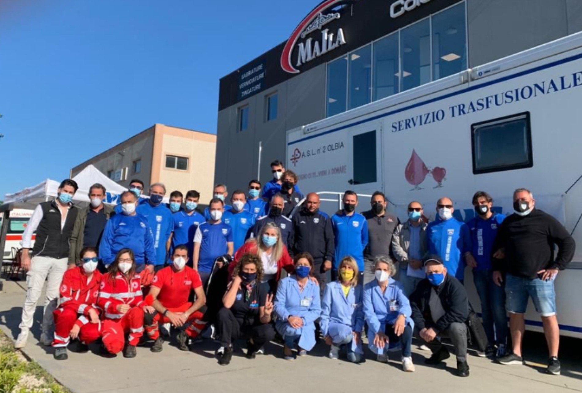 Olbia, Avis: sportivi e imprenditori insieme per raccolta sangue