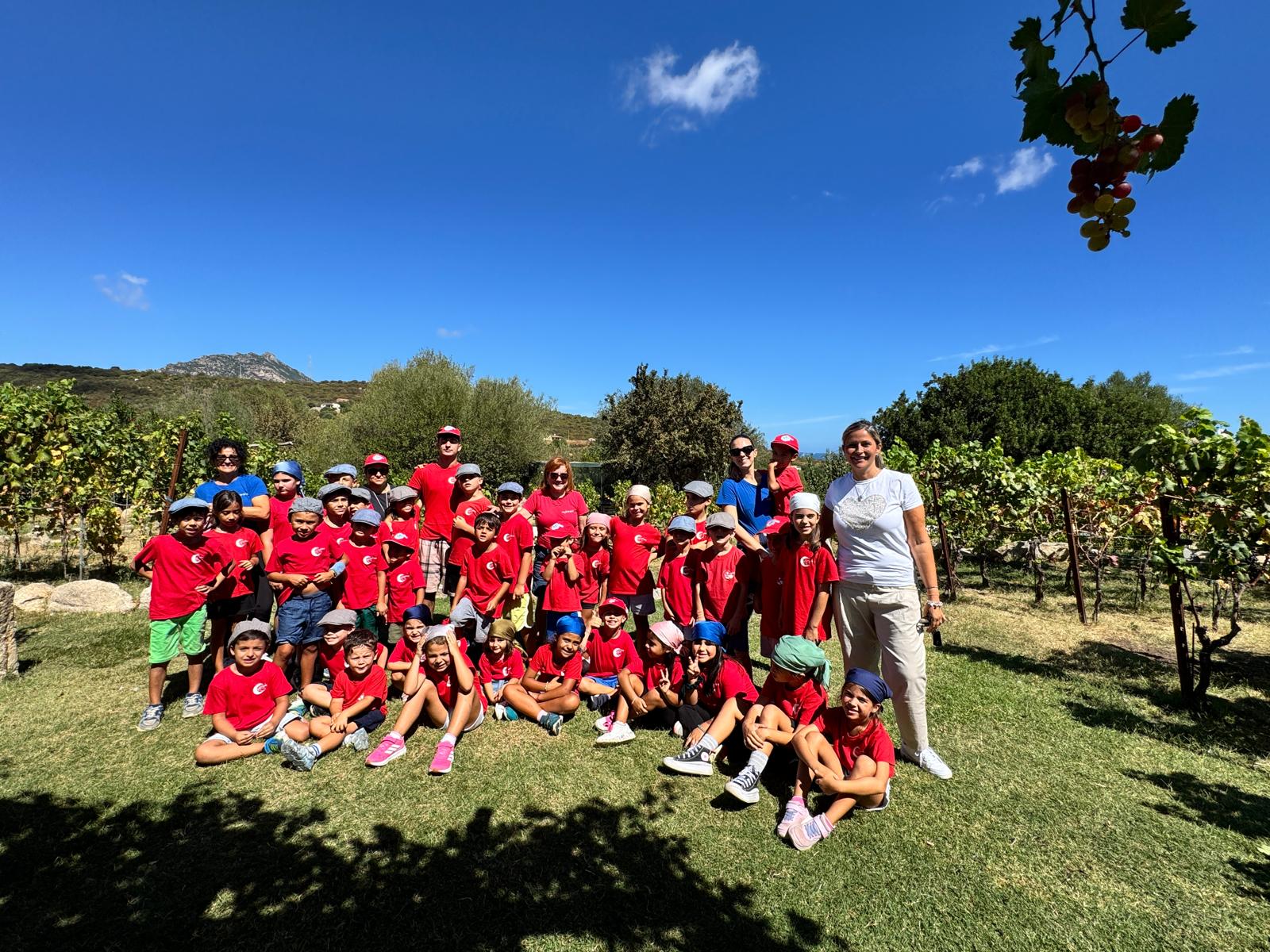 Olbia: bambini e bambine alla scoperta della vendemmia