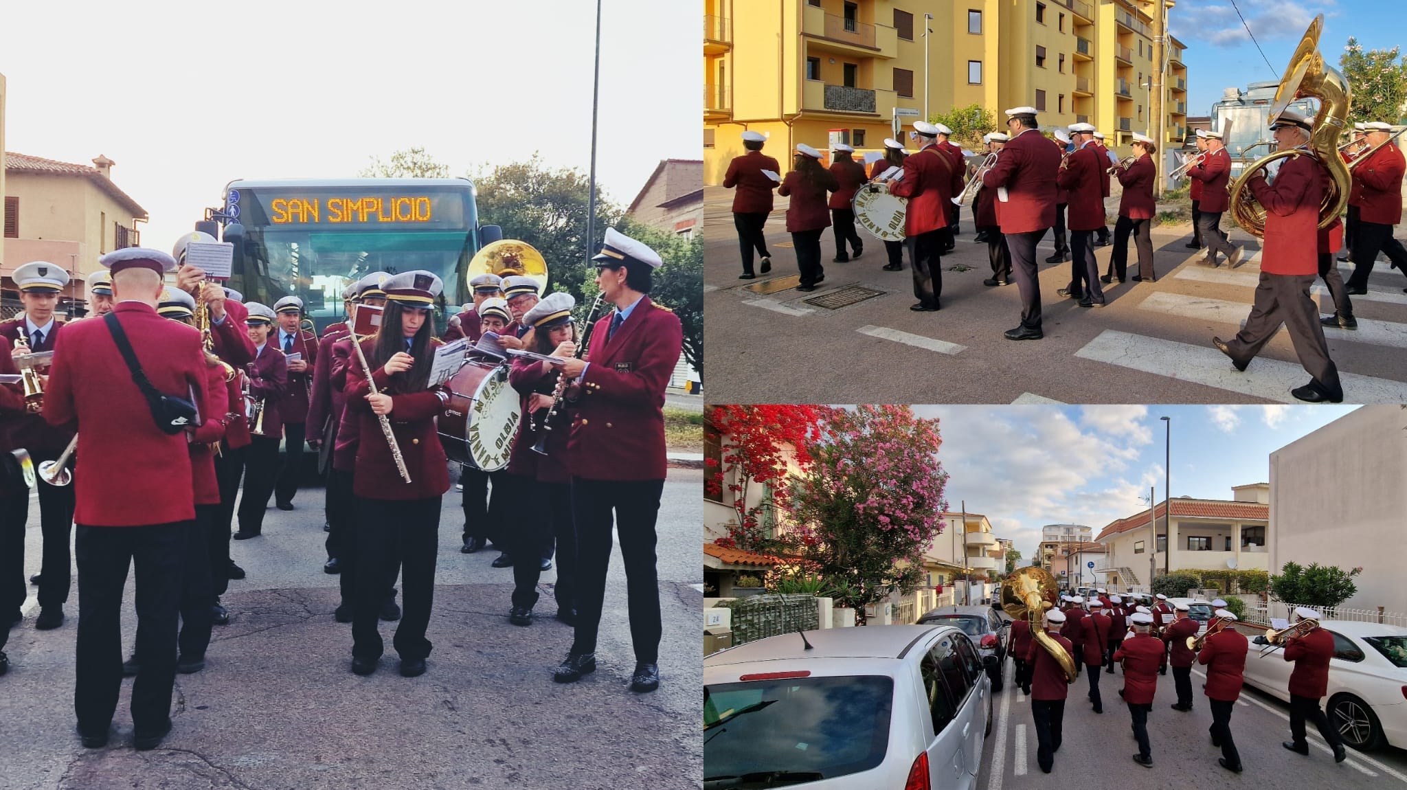 Olbia, San Simplicio: la tradizionale Diana sveglia la città