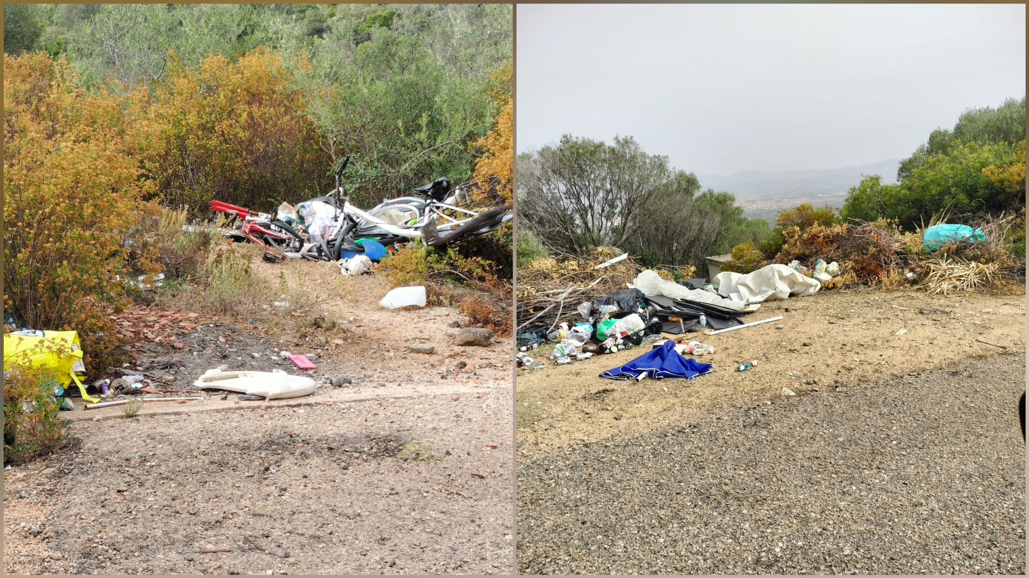 Olbia: degrado e maleducazione in via Plebi