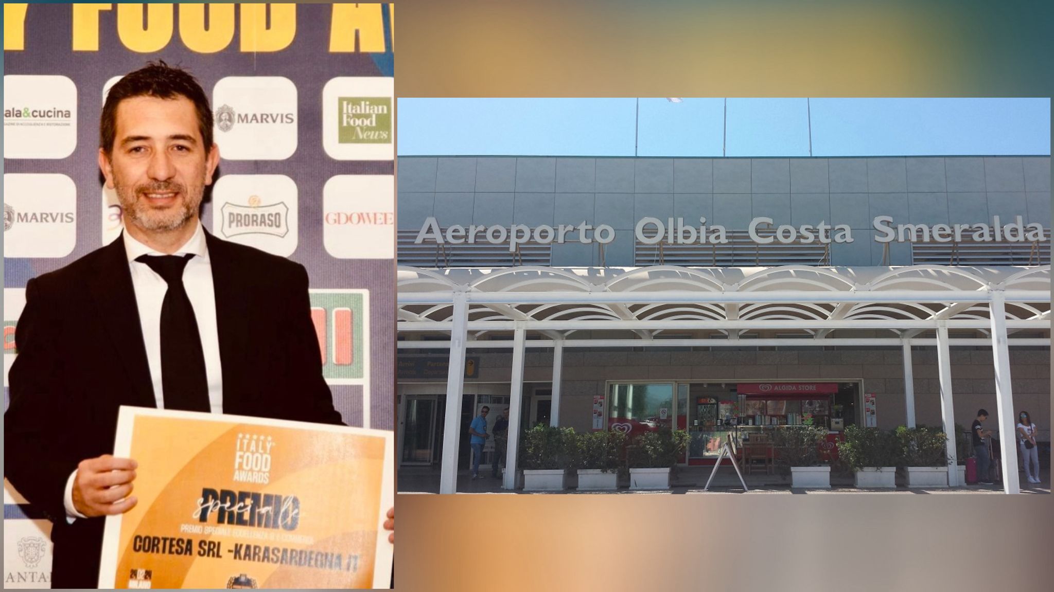 Aeroporto Olbia: Karasardegna premiata agli Italy Food Awards 