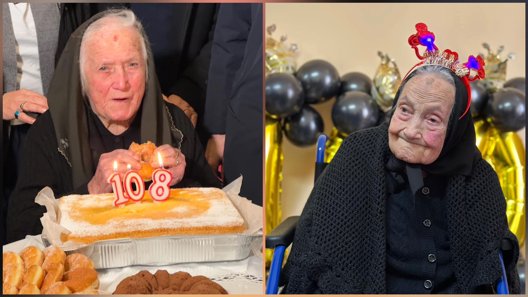 Sardegna: 100 anni per Giacomina Fois, mentre Tata Ogana compie 108 anni
