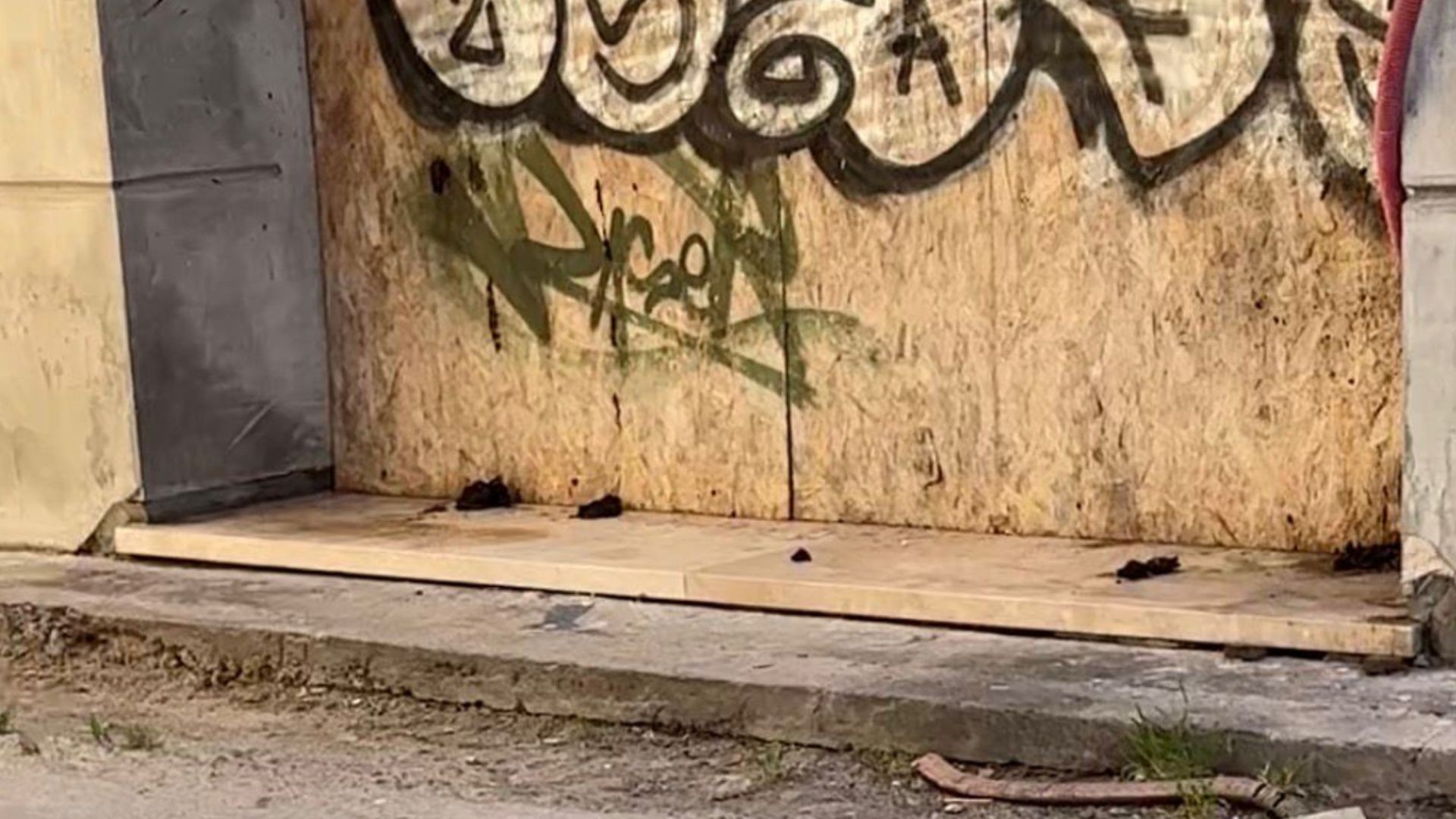 Olbia, tra Corso Umberto e la futura università resiste la latrina a cielo aperto