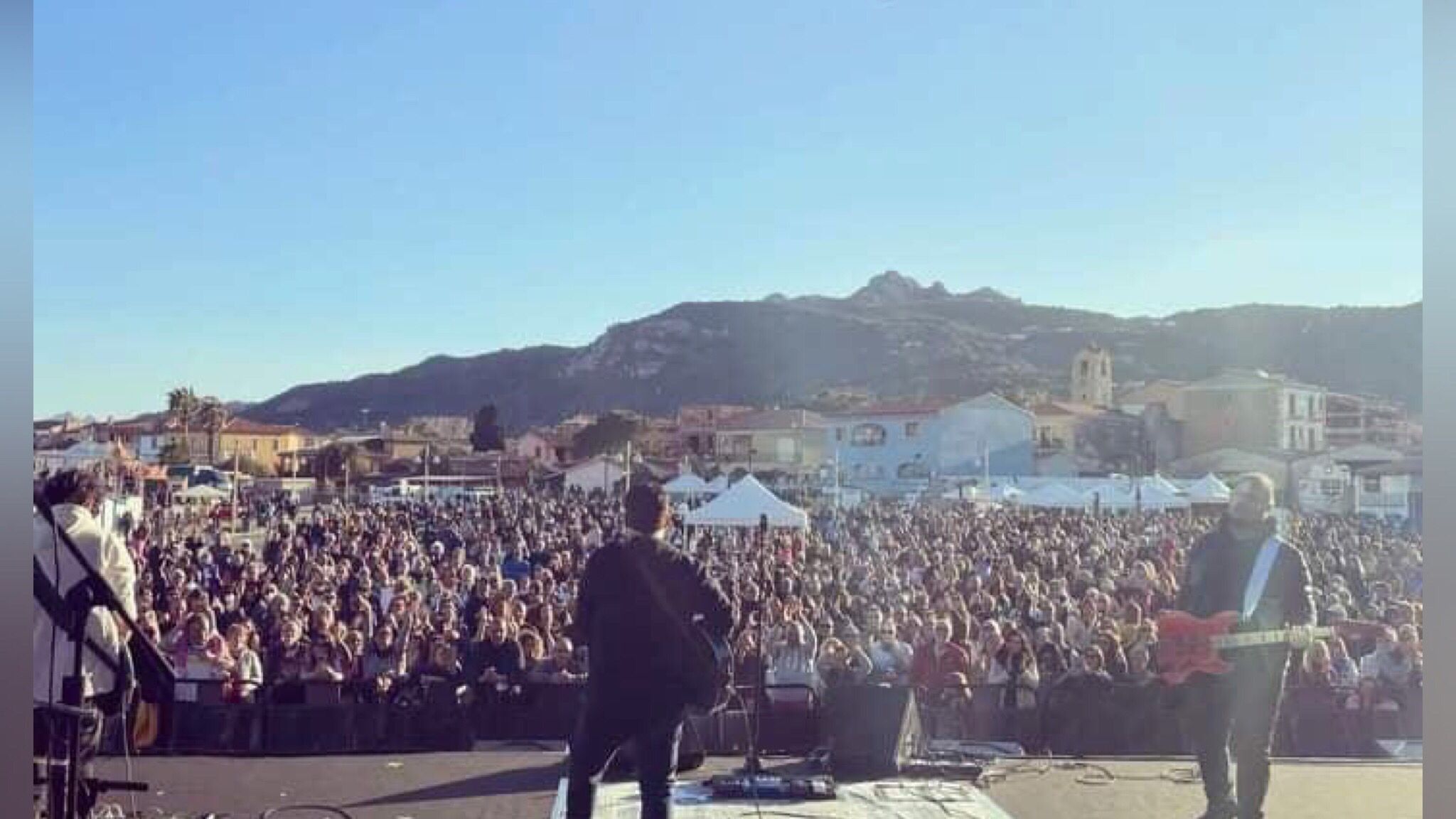 Cannigione: successo per il concerto di Pasquetta con i Tiromancino