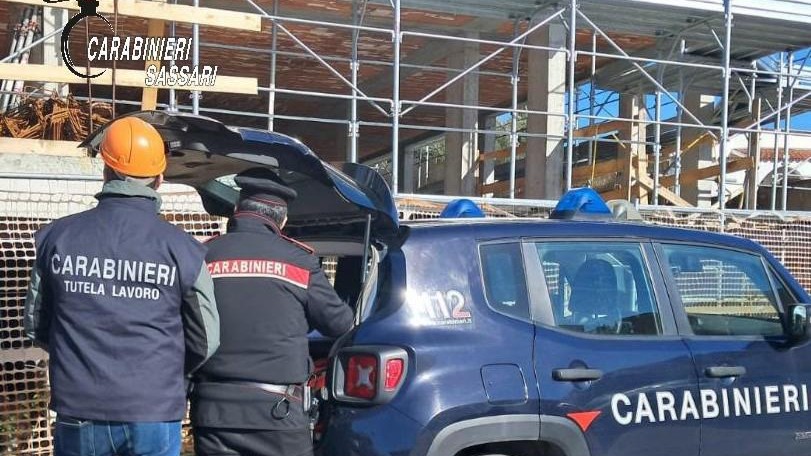 Golfo Aranci, gravi violazioni sulla sicurezza sul lavoro: sospesa un’attività edile