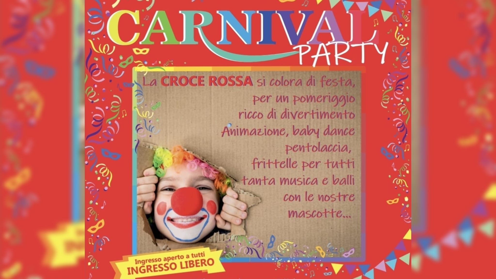 Olbia, Croce Rossa Italiana si veste a maschera