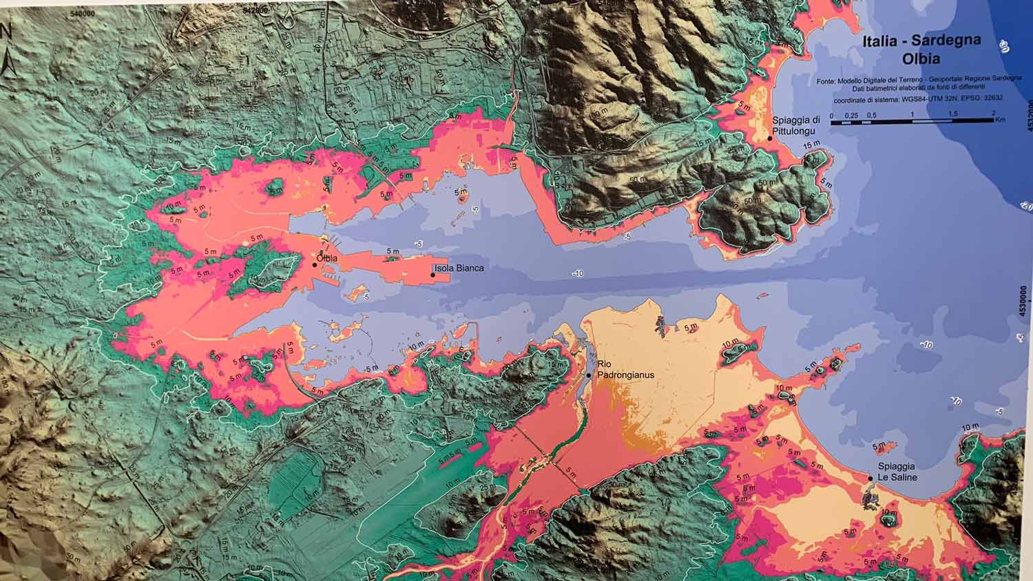 Olbia e il cambiamento climatico: tra 100 anni addio a Pittulongu