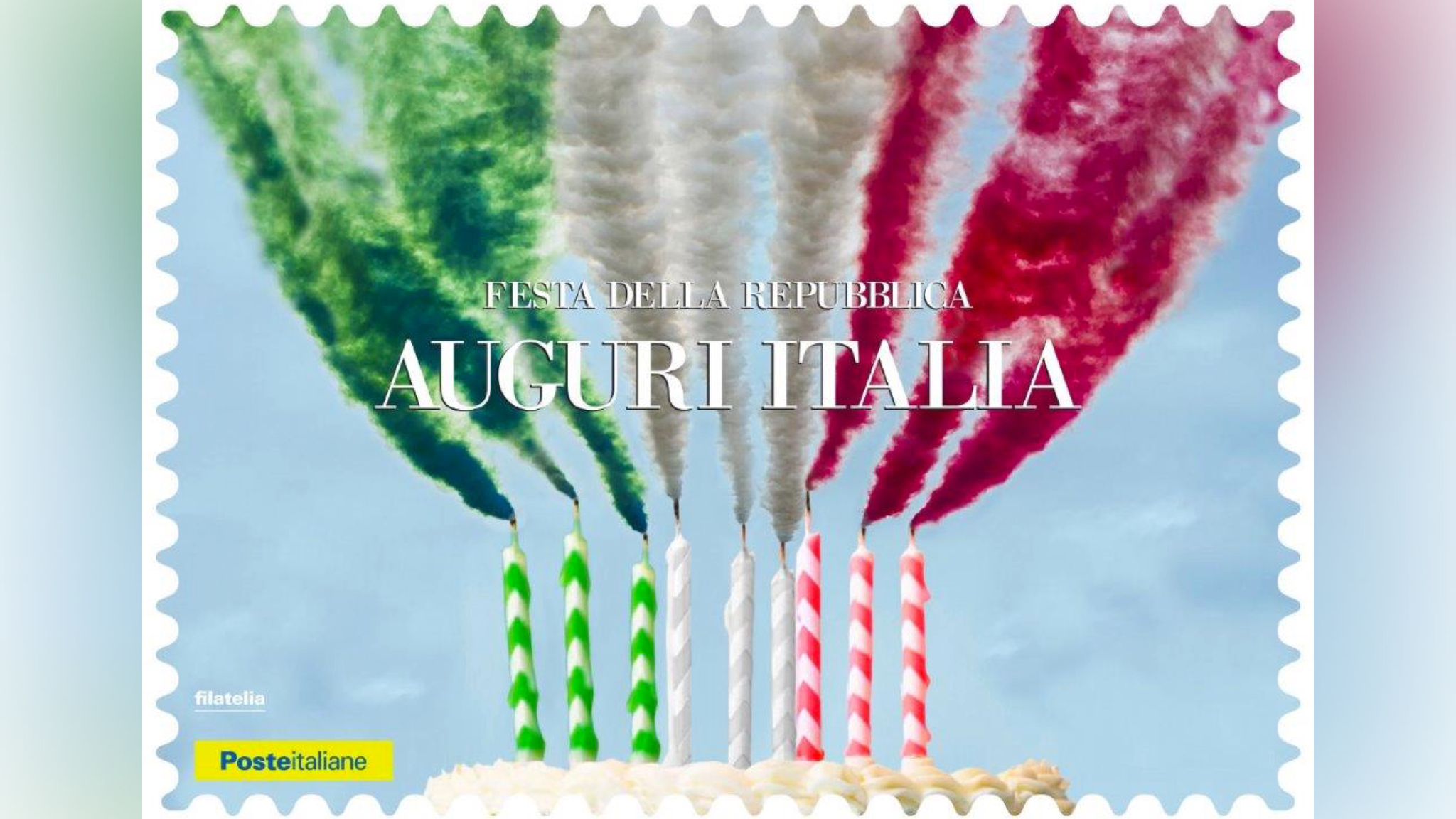 Olbia e Arzachena, Poste Italiane festeggia il 2 giugno: ecco la colorata cartolina