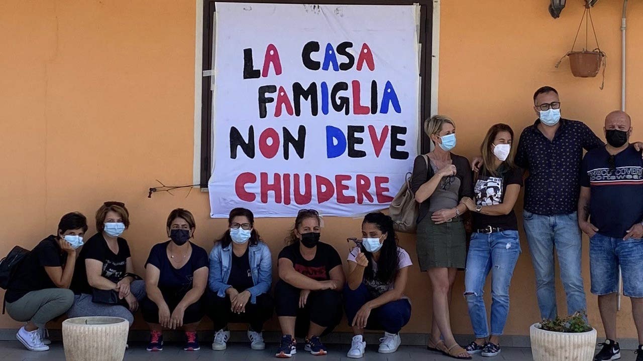 Olbia, riapre la casa famiglia ma la vertenza è aperta: 