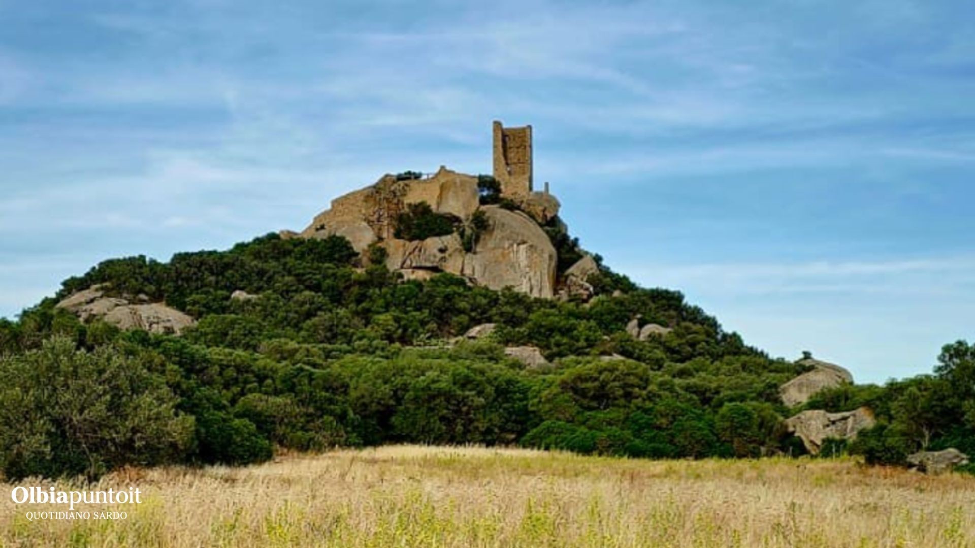 Olbia, chiuso per sicurezza il Castello di Pedres: lesioni al mastio mettono a rischio i visitatori