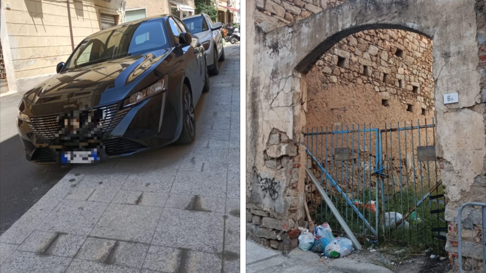 Degrado al centro di Olbia, residenti: 