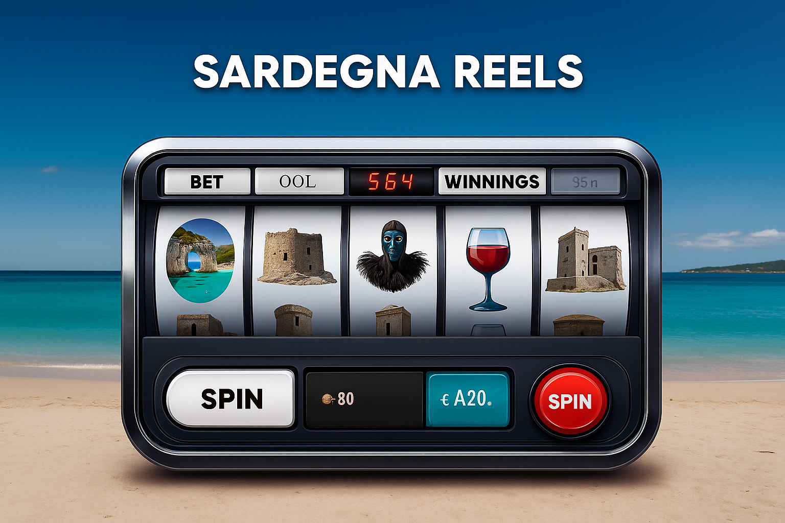 Sardinia Reels: il gioco da casinò che trasforma le spiagge dell’isola in simboli di fortuna
