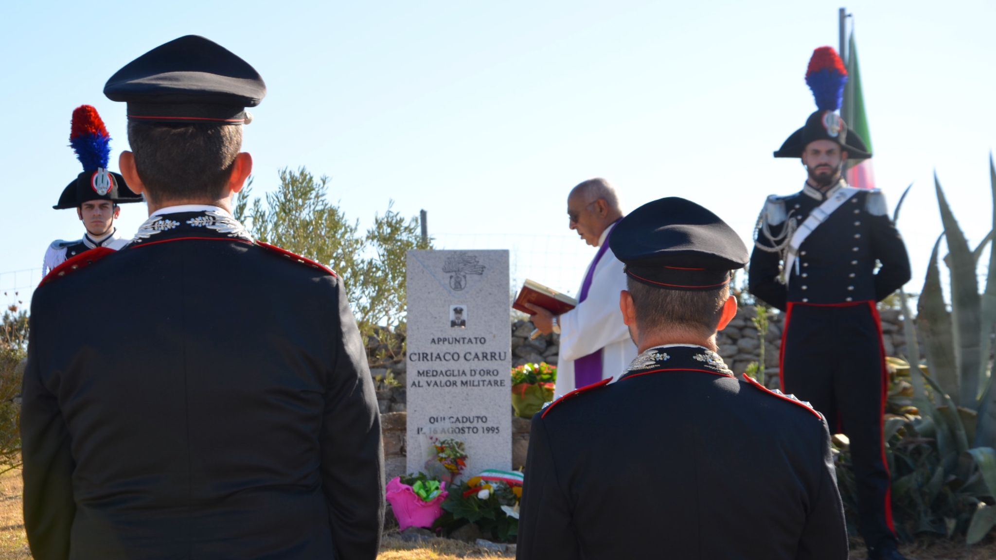 Strage di Chilivani: l'omaggio ai due militari Carru e Frau