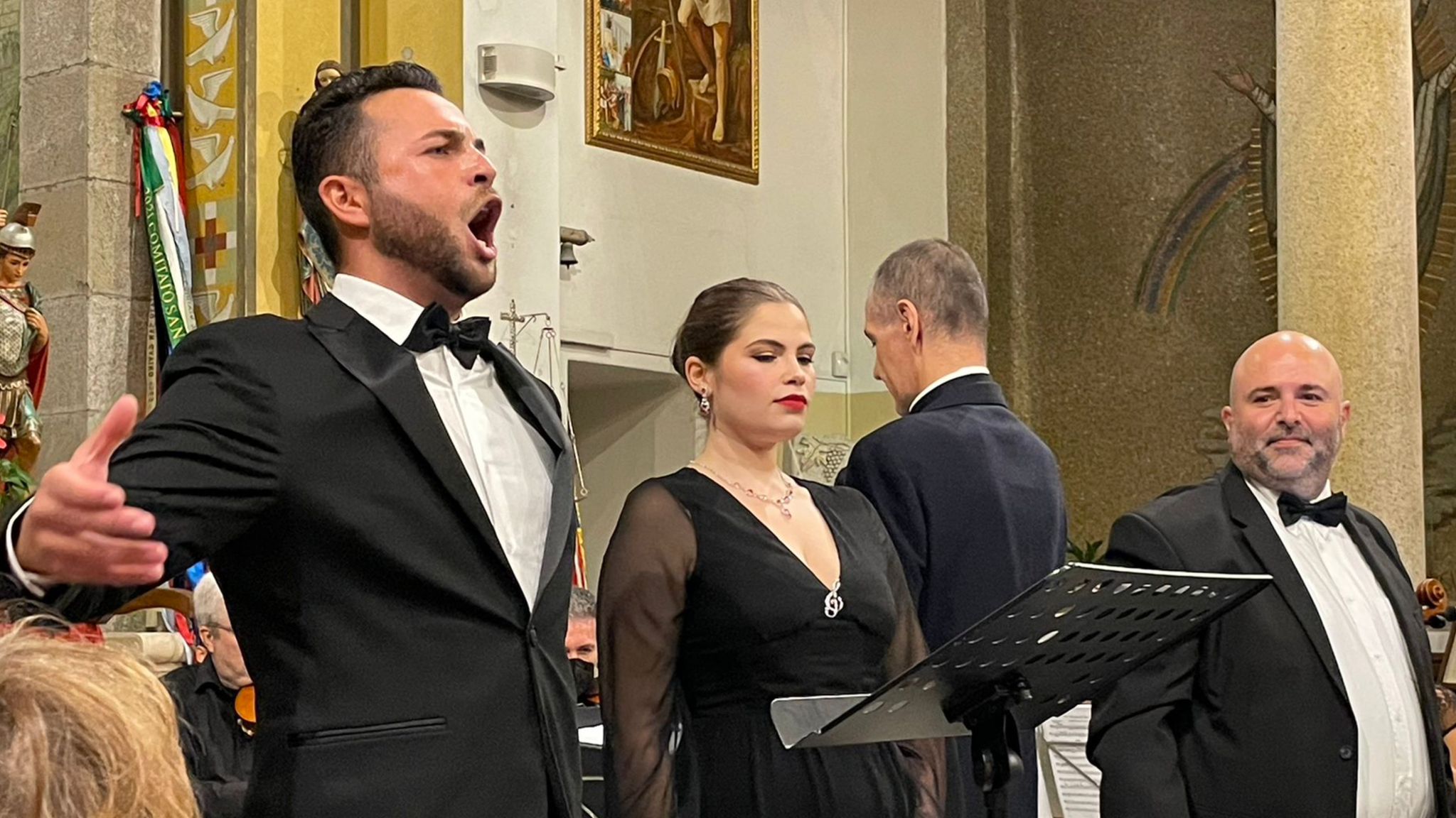 Monti, successo per il primo Concerto Lirico: chiesa strapiena