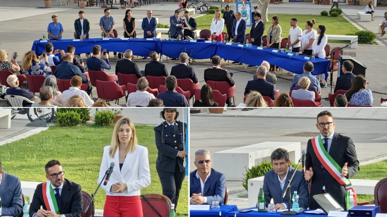 Golfo Aranci: primo consiglio comunale tra applausi ed emozioni