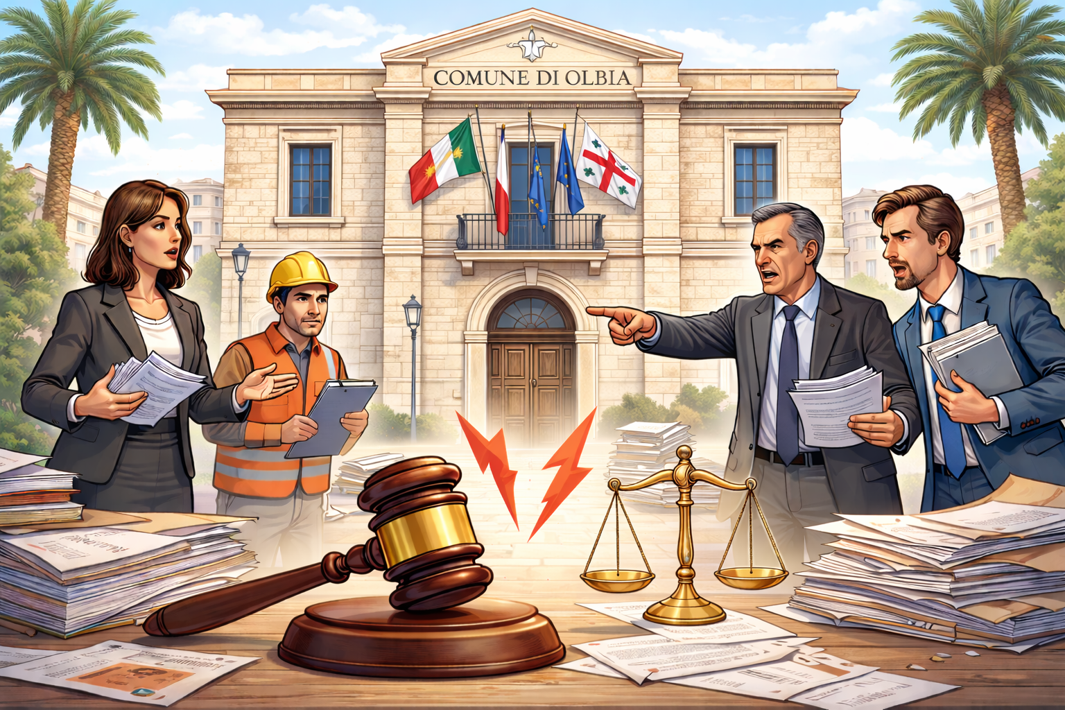 Comune Olbia: il 2026 si apre all'insegna del contenzioso